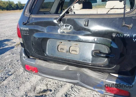 2006 Hyundai Santa Fe Gls from USA, damaged, VIN KM8SC13D06U095113